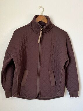 Avalanche Quilted Jacket in Deep Brown